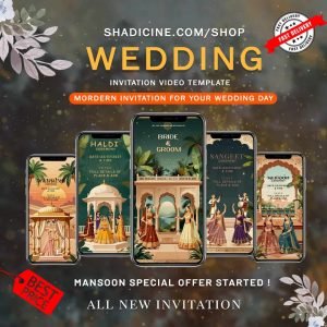 Rajasthani Wedding Invitation SCR601